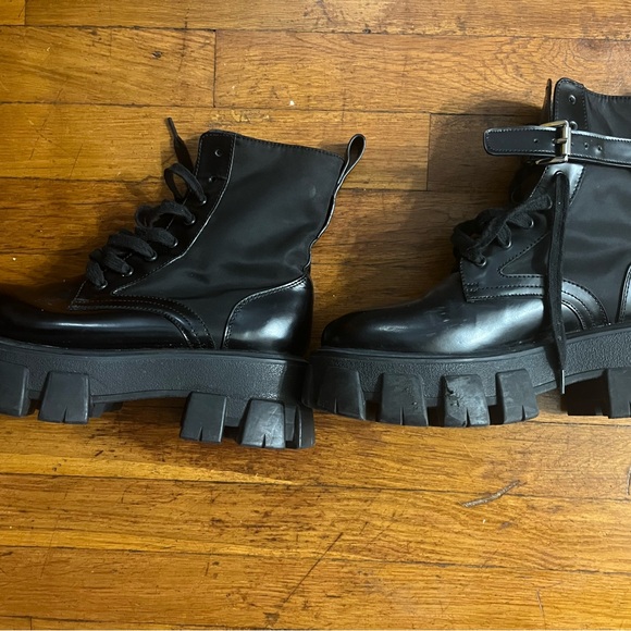 Monolith leather and Re-Nylon boots with pouch - Picture 3 of 3